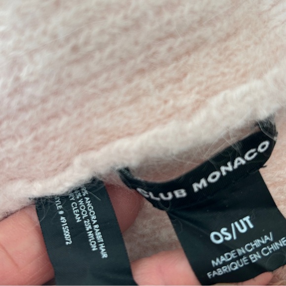 Club Monaco Angora Snood Scarf - Picture 6 of 6